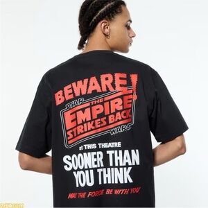 Uniqlo Black Star Wars Graphic Tee